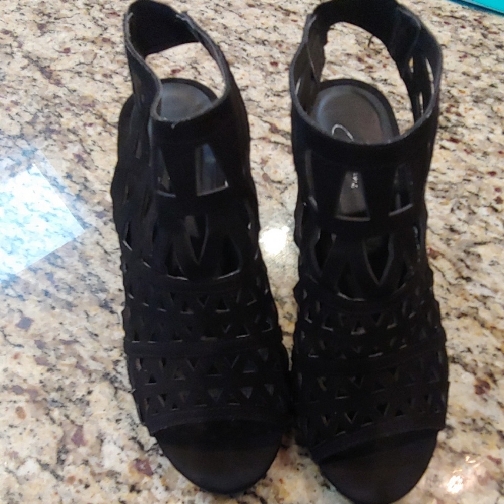 Summer Black Booties